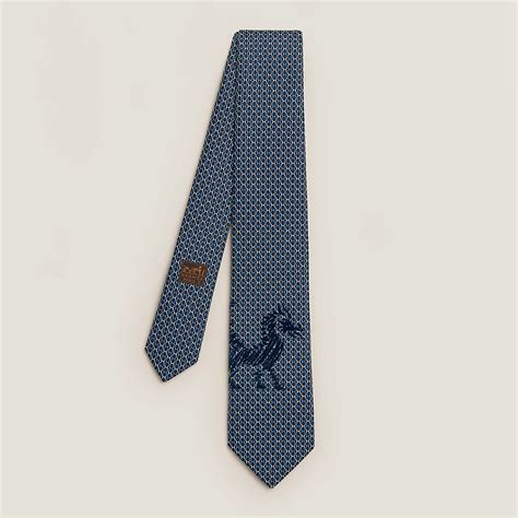 Hermes dragon tie